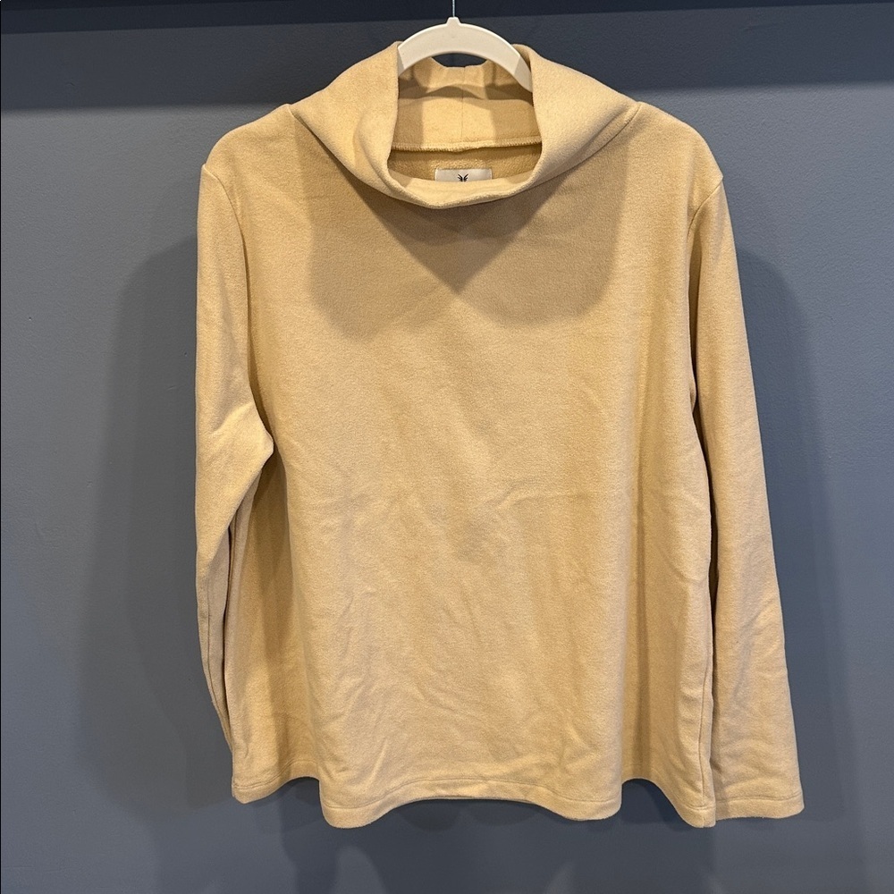 Dudley Stephens Vello Fleece Cobble Hill Turtleneck Women XXL comfy soft